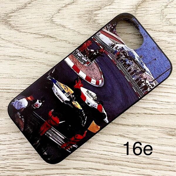 アイルトン・セナ ナイジェル・マンセル iPhone 16e ケース F1 モナコ ローズ・ヘアピン マクラーレン ホンダ ウィリアムズ スマホ