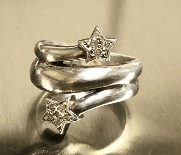STAR JEWELRY スタージュエリー リング silver 925 指輪 【Y918】