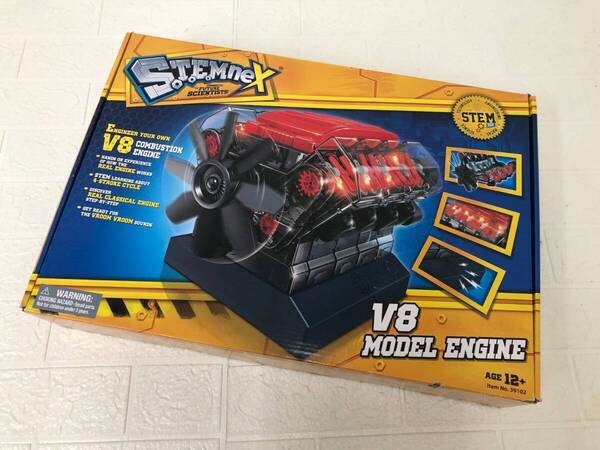 ステムネックス V8 モデル エンジン 独自の V8 燃焼エンジンを設計