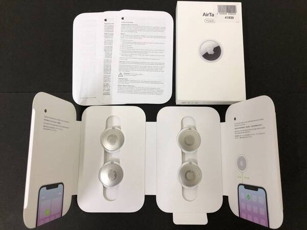 展示品!エアタグ アップル Apple AirTag (4個入り) MX542ZP-A 本体 iPhone