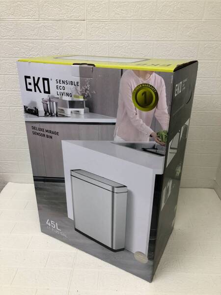 未使用!EKO(イーケーオー) センサーゴミ箱 デラックスミラージュ 45L