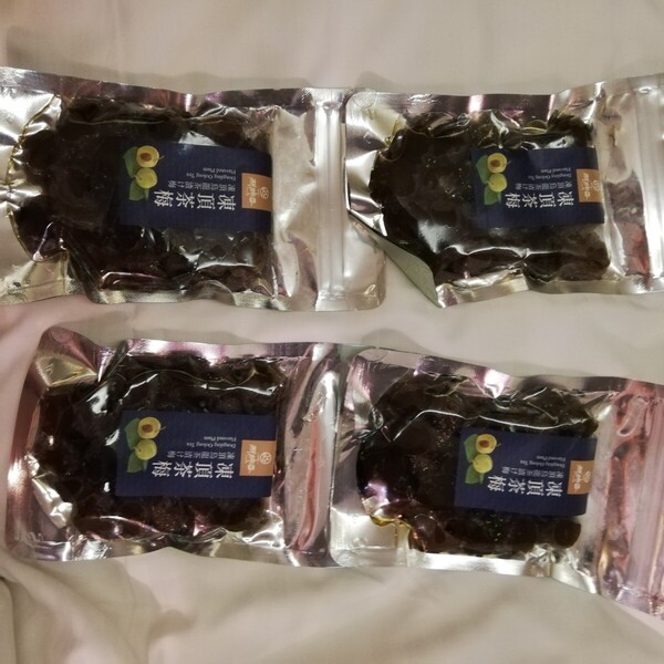 4袋 凍頂烏龍茶梅 150g 台湾 お土産 お菓子 新純香