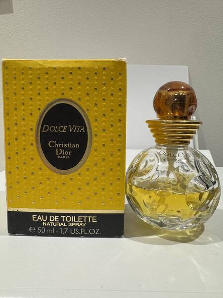 【廃番!レア】残約半分! ディオール ドルチェ ヴィータ EDT 50ml
