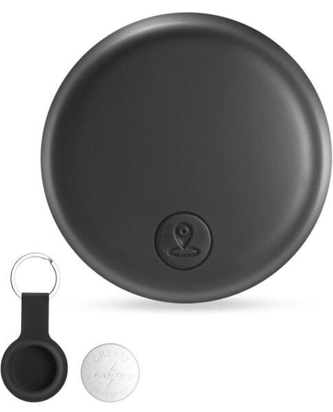 Android/iPhone対応エアタグ小型 紛失防止タグgps 電池交換可能