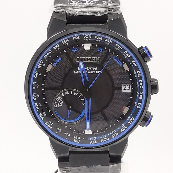 【未使用】CITIZEN シチズン ECO-DRIVE サテライトウエーブGPS衛星 CC3078-81E 箱保付きメンズ腕時計