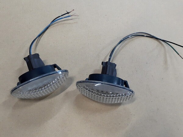 MH22S ワゴンR サイドマーカー 左右セット 社外品 LED仕様 点灯OK ターンシグナル ランプ ウインカー スズキ 純正品番 36410-58J01