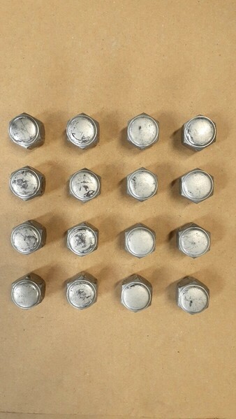 ホイールナット ダイハツ 純正 M12×P1.5 21HEX テーパー座 袋 中古品 16個セット