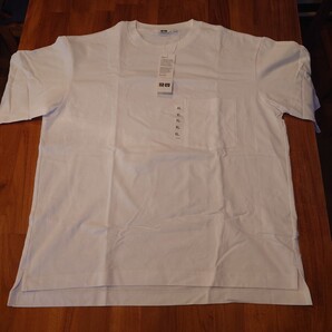 ユニクロ 半袖Tシャツ XLサイズ オーバーサイズ 白