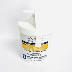 Advanced Clinicals レチノール クリーム ボディクリーム アドバンスドクリニカルズ 保湿 大容量 454g