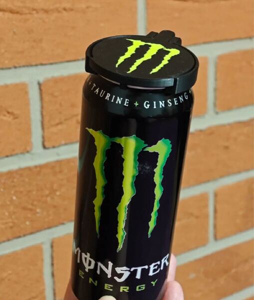 Monster モンスター 缶 フタ 埃侵入防止 エナジードリンク モンエナ