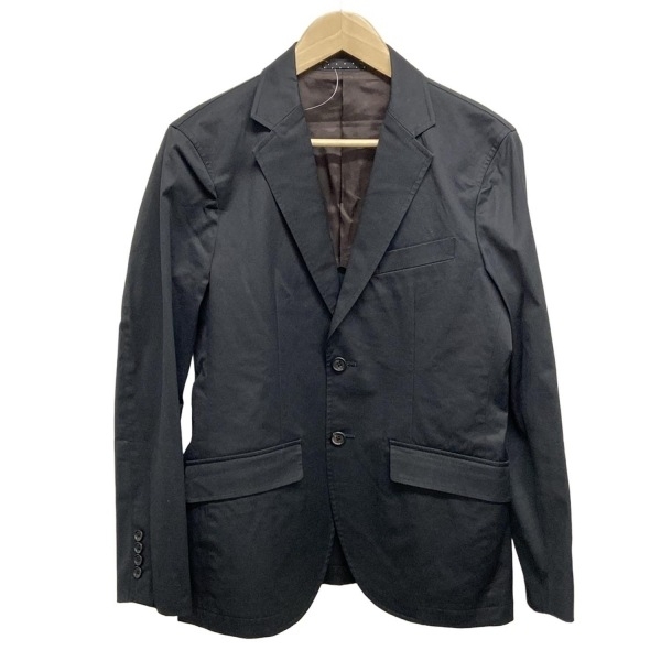 未使用級✨️ポールスミス レザー テーラード ジャケット Lサイズ 美品 Paul Smith BLACK Lサイズ 羊革レザーテーラードジャケット