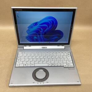 【2504293678-2】 PANASONIC タブレット CF-XZ6R17VS CI5(7300U)-2.6GHZ 8GB 256GB 12インチ WIN11P 無線 BLUETOOTH カメラ ドックKB