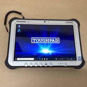 【2505062662-6】 PANASONIC タブレット TOUGHPAD FZ-G1W3000VJ CI5(7300U)-2.6GHZ 4GB 128GB 10.1in WIN10P 無線 BLT カメラ スタイラス