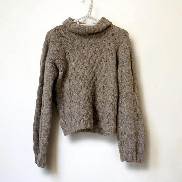 マックスマーラ ウィークエンドライン タートルネック モヘア混 グレー Max Mara Weekend line トップス ニット セーター 3248