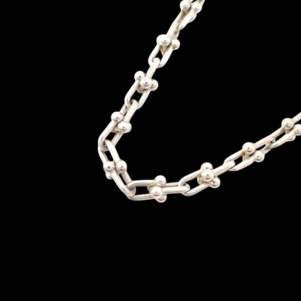 箱 Tiffany ティファニー ハードウェア マイクロリンク ブレスレット 925 スターリングシルバー シルバー 3424