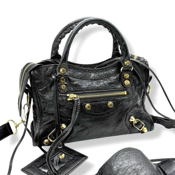 バレンシアガ ネオクラシック ミニシティ 2way ショルダーバッグ BALENCIAGA 300295 ハンドバッグ トートバッグ 斜めがけ 3441