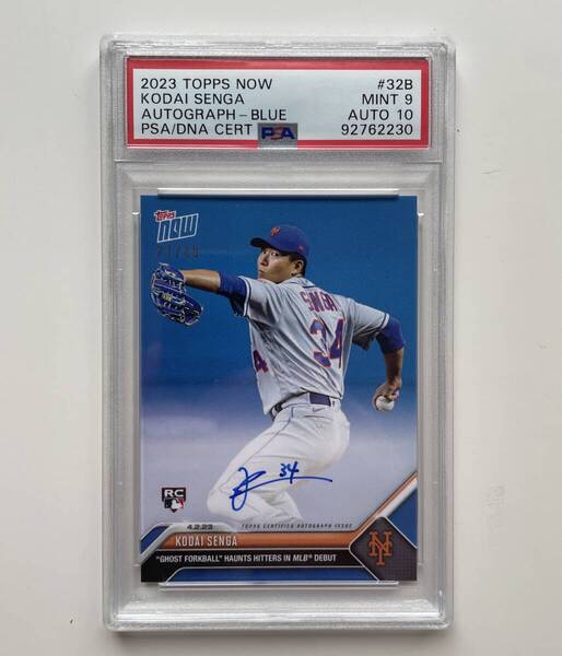 Topps Now 千賀滉大 ルーキーオート PSA9/10