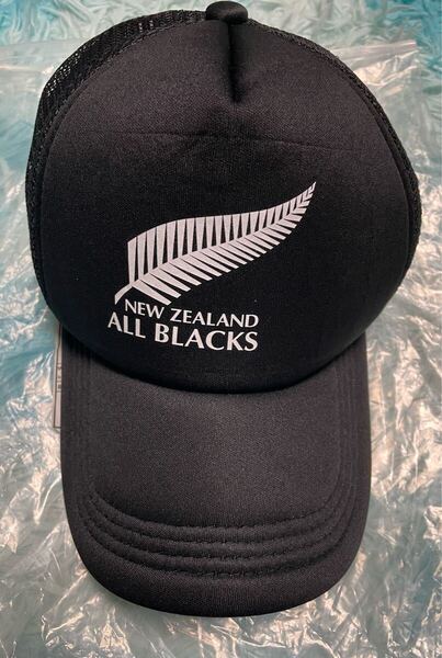 帽子/キャップ『ALL BLACKS オールブラックス メッシュ 黒』新品. 検:ラグビー