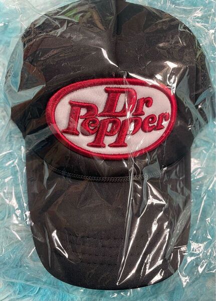 帽子/野球帽/キャップ『Dr Pepperドクターペッパー 黒』新品