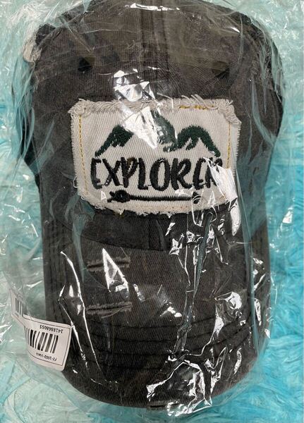 帽子/野球帽/キャップ『EXPLORERエクスプローラー メッシュ ダメージ加工』新品