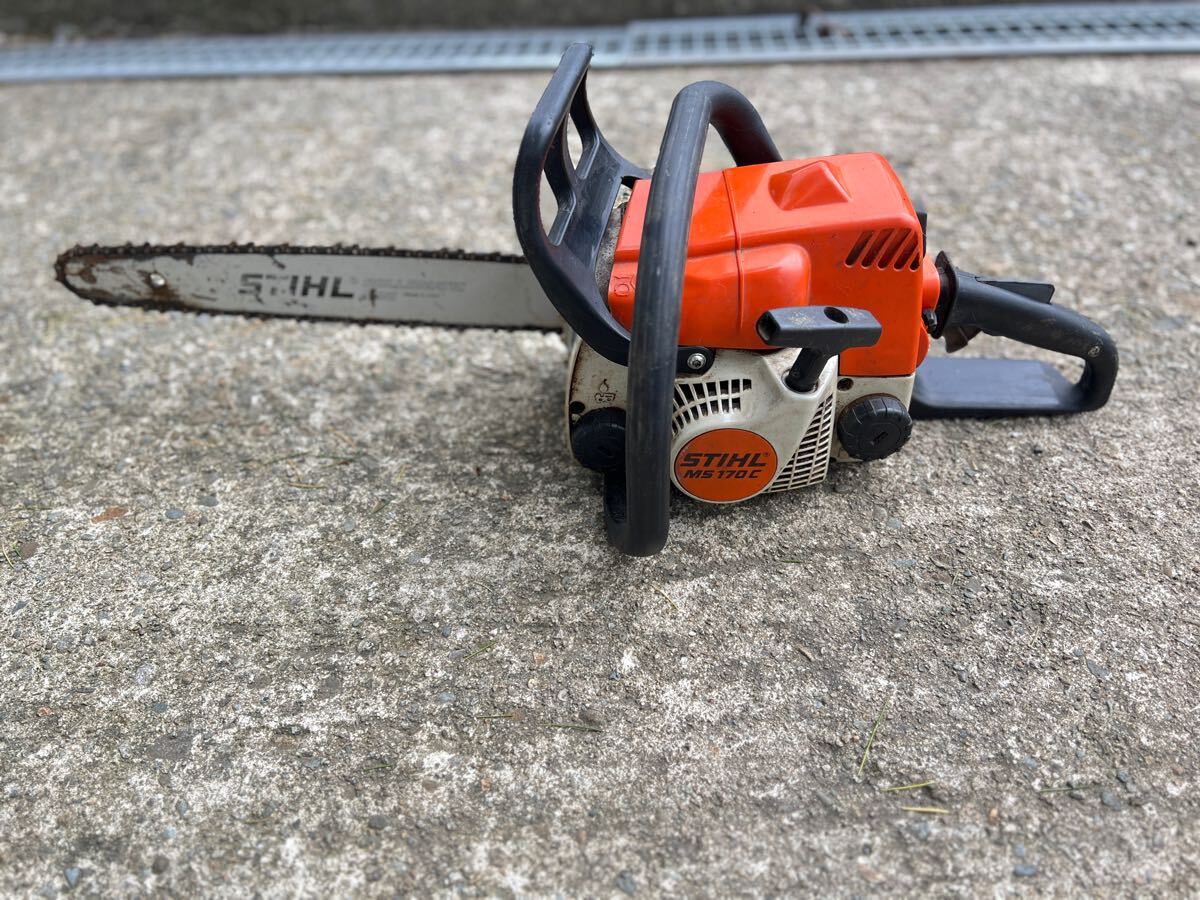 STIHL スチール エンジンチェンソー MS170の中古 ジャンク