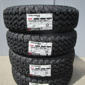 全国送料込み■ヨコハマジオランダーKT■145/80R12LT■2025年製■軽トラ軽バンエブリイキャリイハイゼットバモスNバンアトレーサンバー