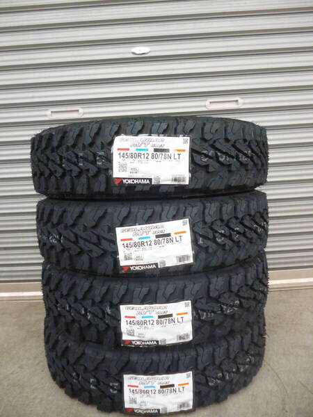 全国送料込■ヨコハマジオランダーM/TG003■145/80R12LT■2025年製■軽バン軽トラハイゼットエブリイキャリイサンバーアトレーNバン