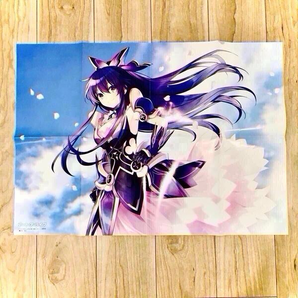 デート・ア・ライブ ポスター DATE A LIVE 両面ポスター 史上最強の大魔王、村人Aに転生する ドラゴンマガジン 2022年7月号 付録