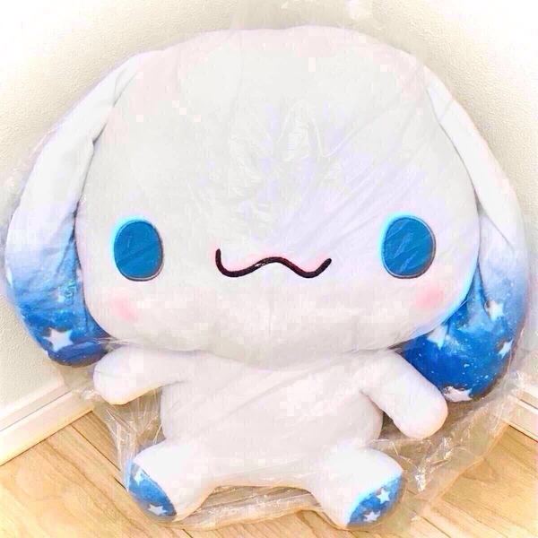 ゆるかわサンリオキャラクターズ シナモロール ギガジャンボ ほしぞらキラキラぬいぐるみ シナモン ぬいぐるみ Sanrio