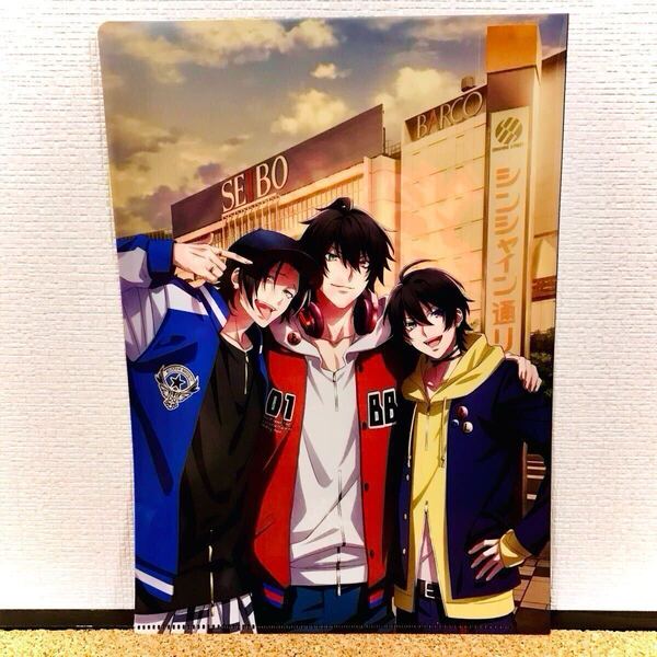 ヒプノシスマイク Buster Bros!!! クリアファイル バスターブロス PASH! 付録 ふろく 2023年12月号 ヒプマイ クリアファイル