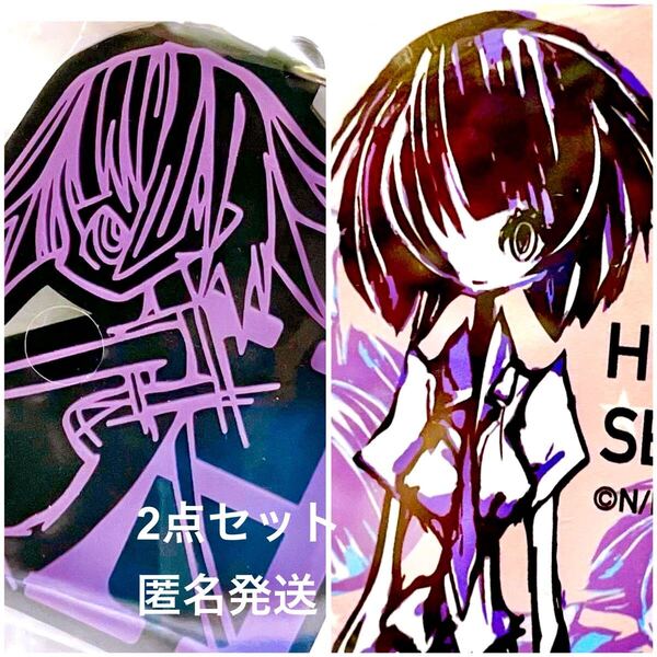 物語シリーズ 化物語 ウエダハジメ 缶バッジ 缶バッチ マスコット ストラップ コミック 漫画 小説 アニメ グッズ ひたぎ 戦場ヶ原ひたぎ