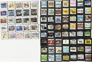 任天堂 Nintendo 3DS 25本 DS 56本ソフトまとめ 計81本 カービィシリーズ モンハン DQM 北斗の拳 マリオカート スマブラ他 ジャンク
