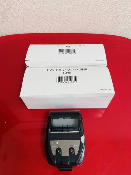 セイコー SEIKO サーマル プリンター MP-B20 SII モバイル USB Bluetooth 決済 感熱 エアペイ等 レシート レジアプリ対応 動作確認済み