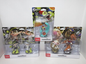 新品 未開封 SWITCH amiibo スプラトゥーン3 シオカラーズ アオリ ホタル オルタナ テンタクルズ ヒメ イイダ サイドオーダー コジャケ