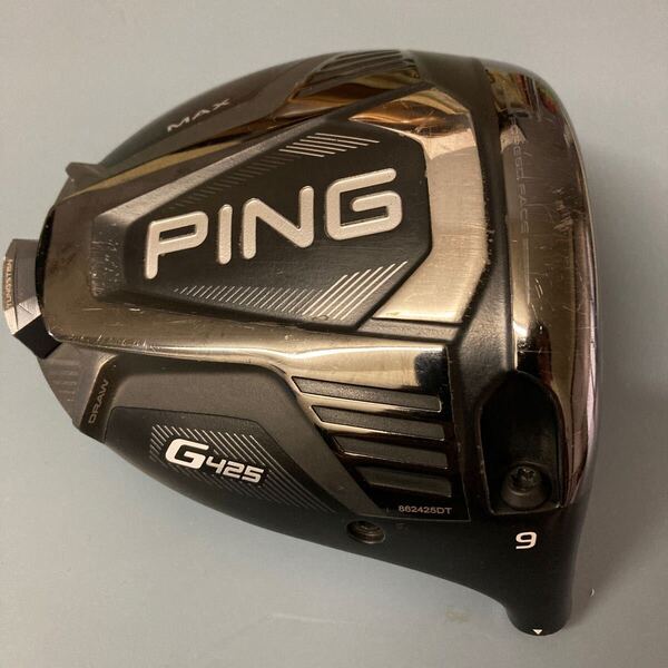 PING ピン G425 MAX ドライバー ロフト9° ヘッドのみ