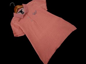 Cat Pos OK Zoe Dress Code International Logo Embroidery Polo Shirt size40/pink ■◆ ☆ fec0 Ladies