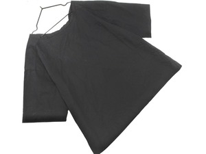 Nekopos OK SHIPS SHIPS liflattie лента блузка с коротким рукавом рубашка размерM/черный ■◆ ☆ fec3 Женщины