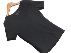 UNTITLED UNTITLED Летний вязаный свитер размер2/черный ■◆ ☆ fec2 Женщины