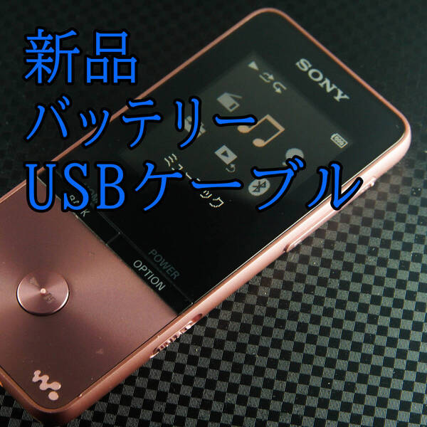 美品 動作良好 SONY ウォークマン NW-S315 16GB Bluetooth バッテリー新品交換 送料無料 1012