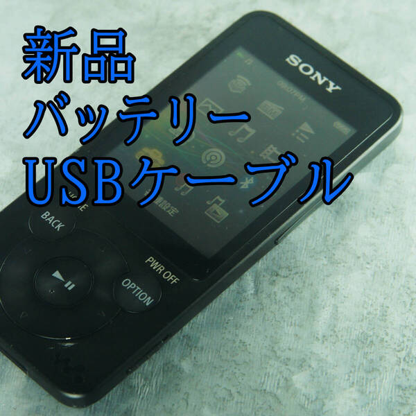 良品 動作良好 SONY ウォークマン NW-S13 4GB Bluetooth バッテリー新品交換 送料無料 1605