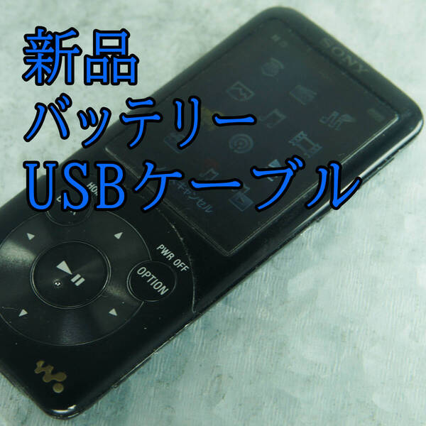 良品 動作良好 SONY ウォークマン NW-S755 16GB バッテリー新品交換 送料無料 0304