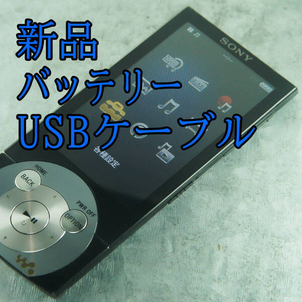 美品 動作良好 SONY ウォークマン NW-A847 64GB バッテリー新品交換 送料無料 2802