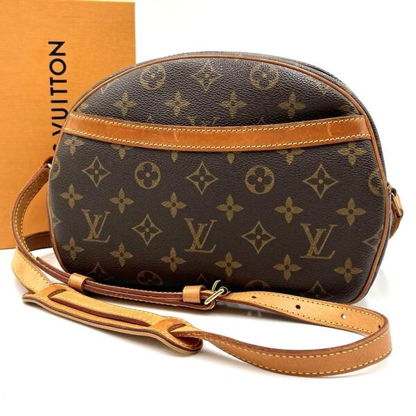 美品 正規品 LOUISVUITTON ルイヴィトン モノグラム ブロワ ショルダーバッグ