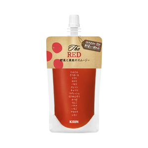 KIRIN キリン 野菜と果物のスムージー The RED 115g パウチ容器 30本入り