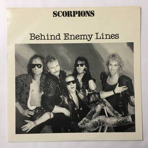 SCORPIONS BEHIND ENEMY LINES LIVE IN MILAN 1989 UK盤