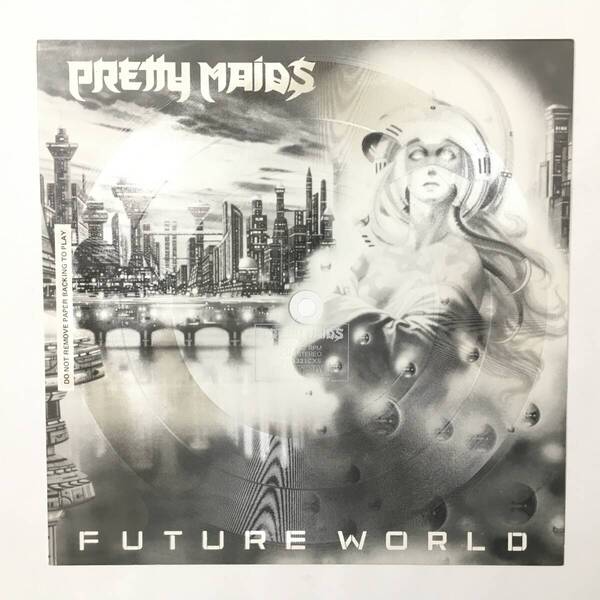 PRETTY MAIDS FUTURE WORLD US盤 PROMO FLEXI DISC