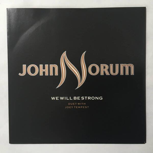 JOHN NORUM WE WILL BE STRONG EU盤 EUROPE