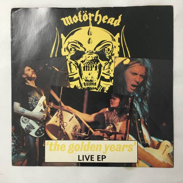 MOTORHEAD THE GOLDEN YEARS LIVE EP UK盤