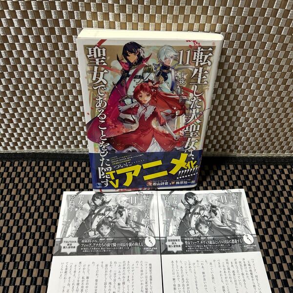 小説 転生した大聖女は、聖女であることをひた隠す 11巻 初回限定+TSUTAYA特典あり (異世界系なろう系393)