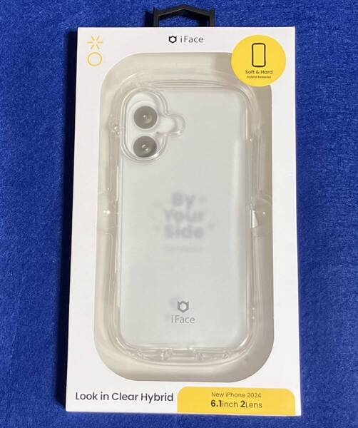 iPhone16e iFace Look in Clear Hybrid Soft&Hard Clear